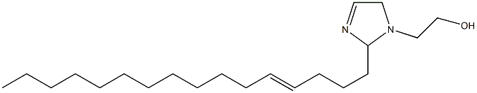 2-(4-Hexadecenyl)-3-imidazoline-1-ethanol 结构式