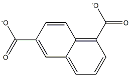 1,6-Naphthalenedicarboxylate 结构式