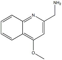 2-(Aminomethyl)-4-methoxyquinoline 结构式