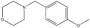 4-(Morpholinomethyl)anisole 结构式