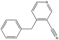 4-(Benzyl)pyridine-3-carbonitrile 结构式