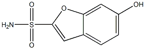 6-Hydroxybenzofuran-2-sulfonamide 结构式