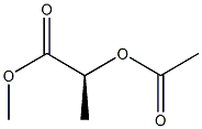 (2S)-2-Acetoxypropionic acid methyl ester 结构式