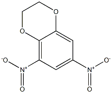 5,7-Dinitro-2,3-dihydro-1,4-benzodioxin 结构式