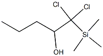 1,1-Dichloro-1-trimethylsilyl-2-pentanol 结构式
