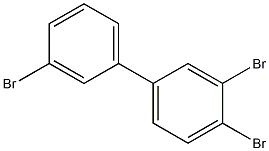 3,3',4-Tribromobiphenyl 结构式