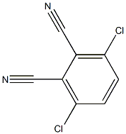 3,6-Dichlorophthalonitrile 结构式