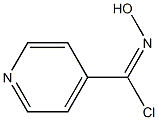 N-(4-Pyridylchloromethylene)hydroxylamine 结构式