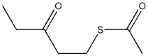5-(Acetylthio)pentan-3-one 结构式