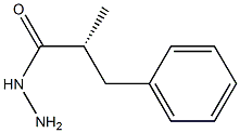 [R,(-)]-2-Benzylpropionic acid hydrazide 结构式