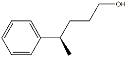 [R,(-)]-4-Phenyl-1-pentanol 结构式