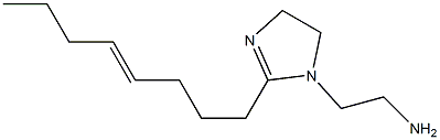 1-(2-Aminoethyl)-2-(4-octenyl)-2-imidazoline 结构式
