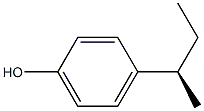 (-)-p-[(R)-sec-Butyl]phenol 结构式