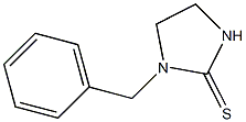 4,5-Dihydro-3-benzyl-1H-imidazole-2(3H)-thione 结构式