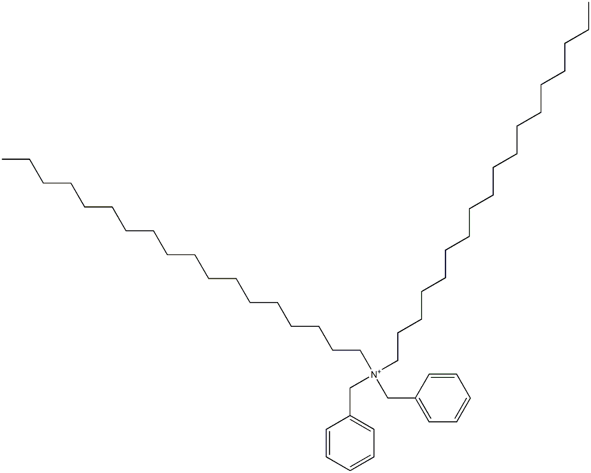 Dioctadecyldibenzylaminium 结构式