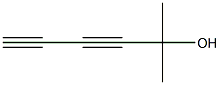 2-Methyl-3,5-hexadiyne-2-ol 结构式