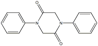 1,4-Diphenylpiperazine-2,5-dione 结构式