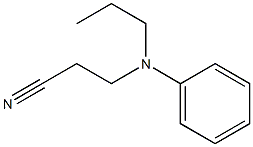 N-Propyl-N-(2-cyanoethyl)aniline 结构式