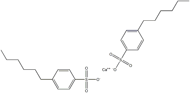 Bis(4-hexylbenzenesulfonic acid)calcium salt 结构式