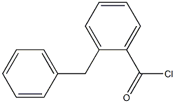 2-Benzylbenzoic acid chloride 结构式