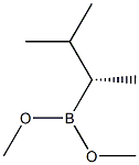 [(S)-1,2-Dimethylpropyl]boronic acid dimethyl ester 结构式