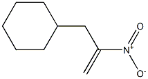 1-Cyclohexyl-2-nitro-2-propene 结构式