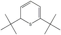 2,6-Di-tert-butyl-2H-thiopyran 结构式