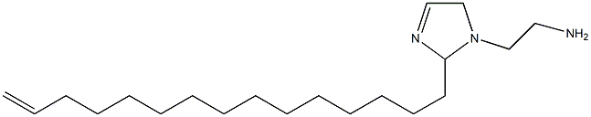 1-(2-Aminoethyl)-2-(14-pentadecenyl)-3-imidazoline 结构式