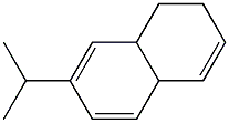 1,2,4a,8a-Tetrahydro-7-isopropylnaphthalene 结构式