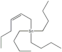 [(Z)-2-Hexenyl]tributyltin(IV) 结构式