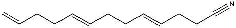 4,8,12-Tridecatrienenitrile 结构式