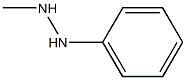 1-Phenyl-2-methylhydrazine 结构式