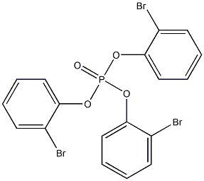 Phosphoric acid tris(2-bromophenyl) ester 结构式