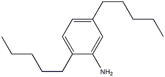 2,5-Dipentylaniline 结构式