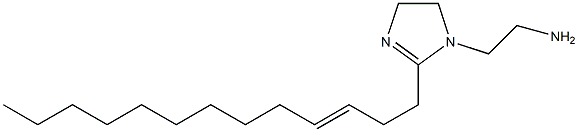 1-(2-Aminoethyl)-2-(3-tridecenyl)-2-imidazoline 结构式