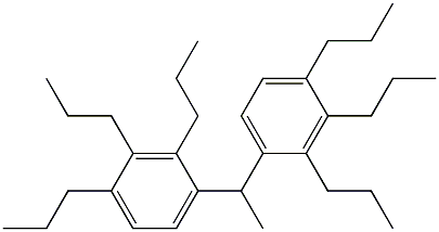 4,4'-Ethylidenebis(1,2,3-tripropylbenzene) 结构式