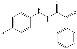 1-[2-(4-Chlorophenyl)hydrazino]-2-phenyl-1,2-ethanedione 结构式