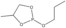 2-Propoxy-4-methyl-1,3,2-dioxaphospholane 结构式