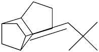 8-(2,2-Dimethylpropylidene)tricyclo[5.2.1.02,6]decane 结构式