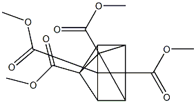 Pentacyclo[4.2.0.02,5.03,8.04,7]octane-1,2,4,7-tetracarboxylic acid tetramethyl ester 结构式