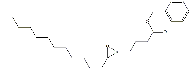 5,6-Epoxystearic acid benzyl ester 结构式