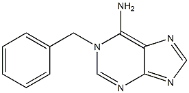 6-Amino-1-benzyl-1H-purine 结构式