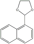 1-(1,3-Dioxolan-2-yl)naphthalene 结构式