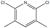 2,6-Dichloro-3,5-dimethylpyridine 结构式