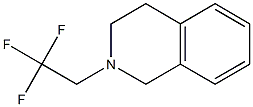 2-(2,2,2-Trifluoroethyl)-1,2,3,4-tetrahydroisoquinoline 结构式