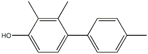 2,3-Dimethyl-4-(4-methylphenyl)phenol 结构式