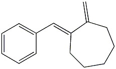 1-Benzylidene-2-methylenecycloheptane 结构式