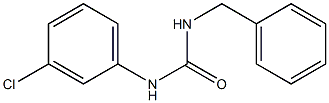 1-(3-Chlorophenyl)-3-benzylurea 结构式