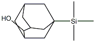 5-(Trimethylsilyl)adamantan-2-ol 结构式