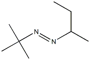 1-sec-Butyl-2-tert-butyldiazene 结构式